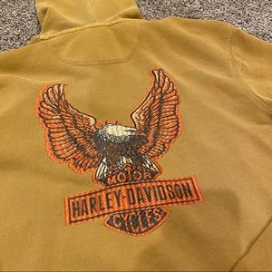 Authentic Harley Davidson Upright Eagle Sweatshirt